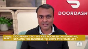 DoorDash CEO Tony Xu is new...