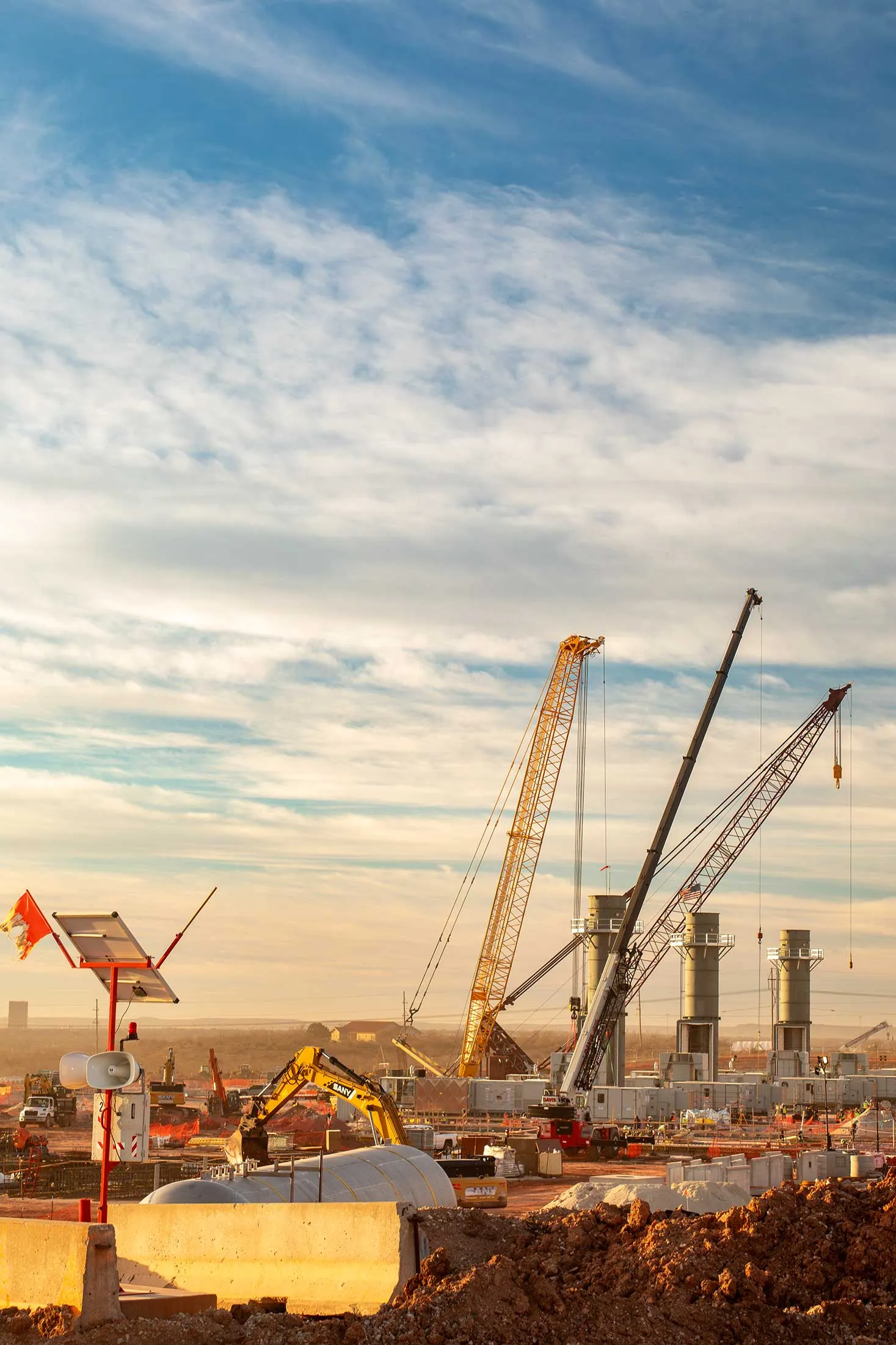 The Stargate team is installing gas turbines made by GE Vernova for an on-site natural gas plant.