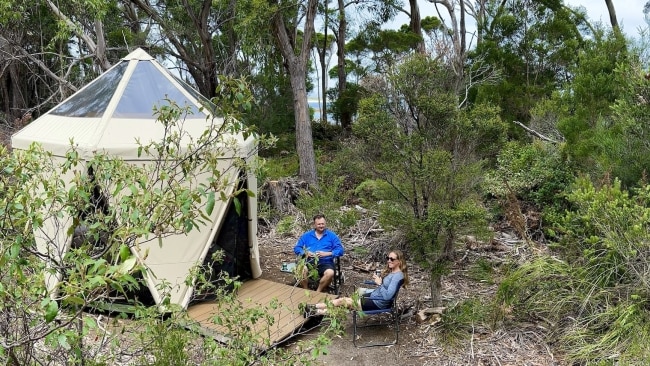 3. Go eco on Flinders Island Every off-season, World Expeditions’ private beachfront camp is packed up to preserve the unspoilt landscape of Flinders Island, in Bass Strait. But from October to May these seven skylit tents in the bush provide a base for walkers exploring the island’s granite peaks, sparkling bays and windswept beaches. Tip: Taste spectacularly fresh local crayfish and wallaby at The Flinders Wharf at sunset.
