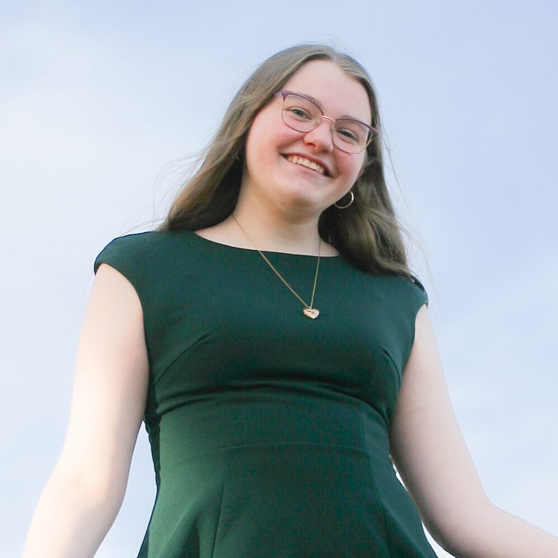 Annika Kvale, one of First National Bank's 2025 scholarship winners.