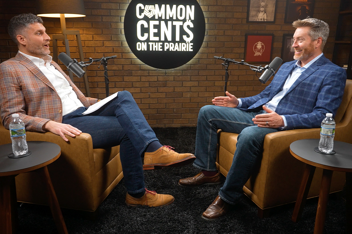 Darren Hefty with Adam Cox on the Common Cents on the Prairie podcast.