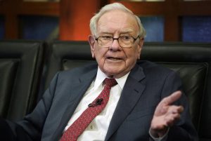 Warren Buffett joins the chorus and...