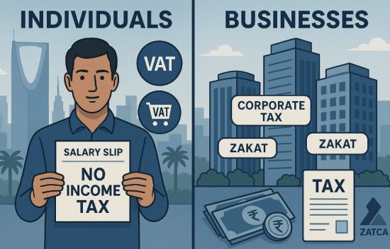 What Taxes Are Imposed on Individuals and Businesses