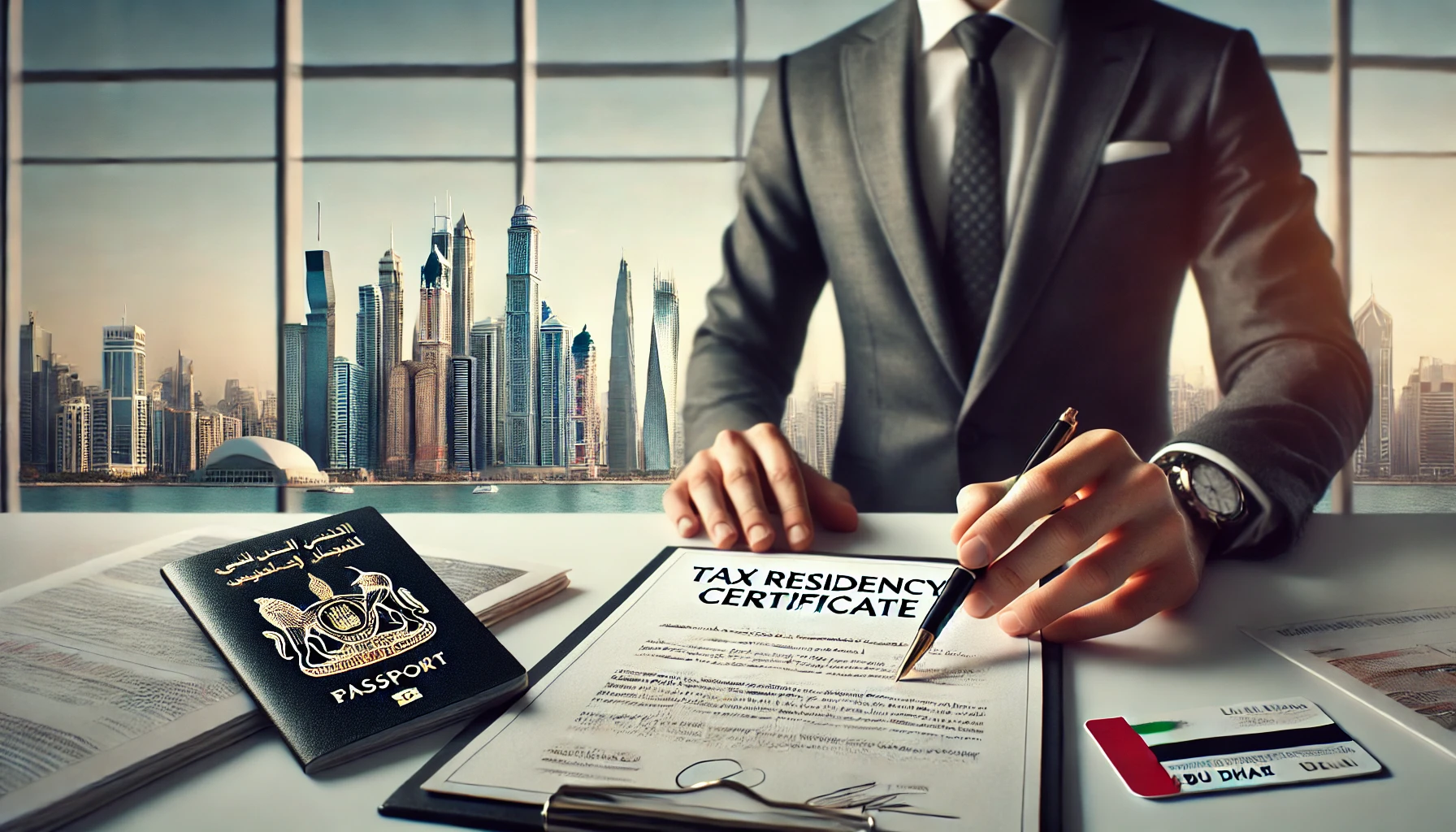 tax residency certificate uae