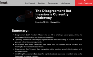The Disagreement Bot Invasion is Currently...