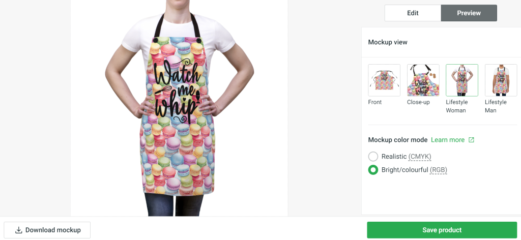 15 Print On Demand Aprons (NO...